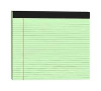 Legal Pads - Almohadillas legales de 11 x 9,5 pulgadas de ancho | Bloc de notas con reglas universitarias, 30 hojas de ancho para estudiantes profesionales de la escuela