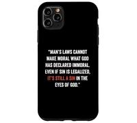 Legalizar el Pecado no lo Hace Bien Juan 8 11 Sin Más Carcasa para iPhone 11 Pro MAX