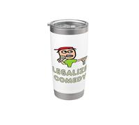 Legalizar la comedia Vaso térmico de acero inoxidable de doble pared