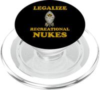 Legalizar Las Armas nucleares recreativas PopSockets PopGrip para MagSafe