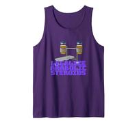 Legalizar los esteroides anabólicos | Esteroides de Gimnasio Camiseta sin Mangas, Hombre, Morado, S