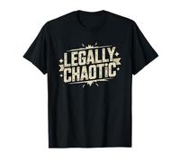 Legalmente Caotica 21 Cumpleanos Humor Cumpliendo Permitida Camiseta