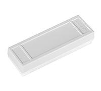 Legamaster 7-120100 - Borrador para pizarras, 14.3 x 4.8 cm, color blanco