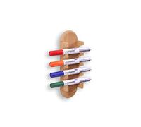 Legamaster 7-122025 WOODEN - Soporte magnético para rotuladores de pizarra blanca