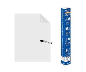 Legamaster Rollo de lámina mágica de 60 cm x 0,8 m, polipropileno, transparente, 25 hojas (25 hojas), recibirás 1 unidad de 25 hojas