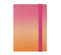 Legami - Agenda diaria 2024-2025, 16 meses, pequeña, septiembre 2024 a diciembre 2025, cierre con elástico, papel FSC, con planificador mensual, 9,5 x 13,5 cm, color crepúsculo degradado (Golden Hour)