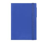 Legami - Agenda diaria 2026-2027, Eclectic Blue, 16 meses, mediano, de septiembre de 2026 a diciembre de 2027, cierre con elástico, papel con certificación FSC, con planificador mensual, 12 x 18 cm