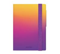 Legami - Agenda diaria 2026-2027, Sunset Vibes, 16 meses, pequeño, de septiembre de 2026 a diciembre de 2027, cierre con elástico, papel con certificación FSC, con planificador mensual, 9,5 x 13,5 cm