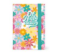 Legami - Agenda diaria fotográfica Small 2026, Daisy, 12 meses, cierre con elástico, agenda de enero 2026 a diciembre 2026, en papel FSC certificado, 9,5 x 13,5 cm