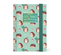 Legami - Agenda diaria fotográfica Small 2026, Hedgehog, 12 meses, cierre con elástico, agenda de enero de 2026 a diciembre de 2026, en papel FSC certificado, 9,5 x 13,5 cm