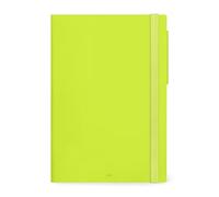 Legami - Agenda diaria grande 2026, Chartreuse, 12 meses grandes, cierre con elástico, agenda de enero 2026 a diciembre 2026, en papel FSC certificado, 17 x 24 cm