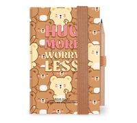 Legami - Agenda fotográfica bidiaria Mini 2026, Teddy Bear, 12 meses, agenda telefónica y lápiz incluido, cierre con elástico, de enero 2026 a diciembre de 2026, en papel FSC certificado, 7 x 10 cm