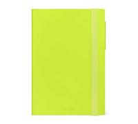 Legami - Agenda semanal 2025-2026, Chartreuse, 16 meses Medium, Agenda de septiembre 2025 a diciembre 2026, Cierre elástico, Papel certificado FSC, con Agenda mensual, 12 x 18 cm