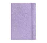 Legami - Agenda semanal 2025-2026, Mystic Lilac, Special Edition, 16 meses Medium, Agenda de septiembre 2025 a diciembre 2026, Cierre elástico, Papel certificado FSC, con Agenda mensual, 12 x 18 cm