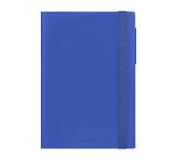Legami - Agenda semanal 2026-2027, Eclectic Blue, 16 meses, mediano, de septiembre de 2026 a diciembre de 2027, cierre con elástico, papel con certificación FSC, con planificador mensual, 12 x 18 cm