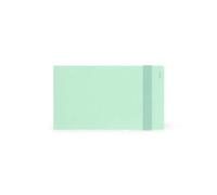 Legami - Agenda Semanal como Álbum Small, 13 Meses, Pastel Mint, Enero 2026-Enero 2027, Horizontal, Cierre elástico, Bolsillo final, Libreta de Direcciones extraíble, 14 x 8 cm