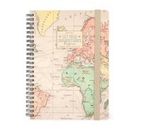 Legami - Agenda semanal con espiral grande 2026, de viaje, 12 meses grandes, cierre con elástico, agenda de enero 2026 a diciembre de 2026, en papel FSC certificado, 15 x 21 cm