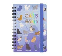 Legami - Agenda semanal con espiral pequeña, 12 meses, agenda de enero de 2025 a diciembre de 2025, planificador plegable 2025/2026, cierre con elástico, bolsillo final, agenda, 8,5 x 13 cm, 1 unidad