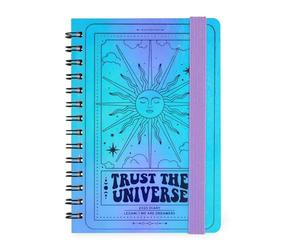 Legami - Agenda semanal con espiral pequeña, 12 meses, edición especial, agenda de enero de 2025 a diciembre de 2025, planificador plegable 2025/2026, cierre con elástico, 8,5 x 13 cm, Tarot