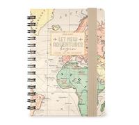 Legami - Agenda semanal con espiral pequeña 2026, Travel, 12 meses pequeña, cierre con elástico, agenda de enero 2026 a diciembre de 2026, en papel FSC certificado, 8,5 x 13 cm