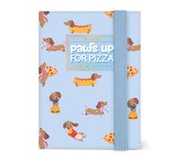 Legami - Agenda semanal Mini 2027, Dachshund, 12 meses, 8 x 11 cm