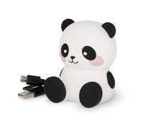 Legami - Altavoz inalámbrico con Soporte, el Sonido de la monada, Tema Panda, Recargable, Cable USB Incluido, utilizable como Soporte de teléfono móvil, 6 x 8 x 5 cm