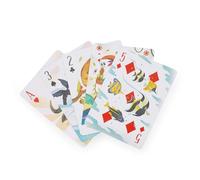 Legami - Baraja de Cartas, Resistente al Agua, 2 Juegos de 54 Cartas Cada uno, Estuche de hojalata, de PVC, 6,2 x 8,8 cm