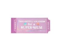 Legami - Bloque de 24 Vales para Mamá en Inglés, con Actividades para hacer en Familia, Vale con Perforación para arrancar, Idea de Regalo, Tema Madre, 20,3 x 8,4 cm