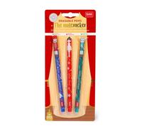 LEGAMI Erasable Pen - Juego de 3 bolígrafos de gel borrables, diseño navideño