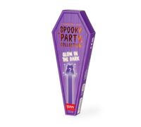 Legami - Bolígrafo de gel borrable Halloween "Spooky Party | Bolígrafo de gel fosforescente en caja ciega en forma de ataúd