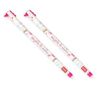 LEGAMI Bolígrafo de gel borrable, unicornio, tinta termosensible, diámetro de punta de 0,7 mm, 15 cm de longitud, tinta rosa (paquete de 2)