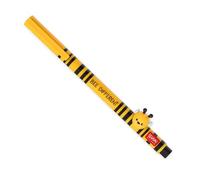 Legami - Bolígrafo de gel con animal decorativo - Lovely Friends, tema Bee, evita que ruede, tinta negra, animal extraíble y recombinable, punta de 0,5 mm