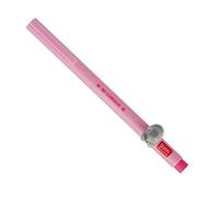 Legami - Penna Gel con Animaletto decorativo, Evita il rotolamento, Inchiostro Rosa, Animaletto rimovibile e ricombinabile, Punta 0,5 mm, Tema Kitty, 1 Unità (Confezione da 1)