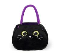 Legami - Bolsa para caramelos, bolsa para caramelos, bolsa de Halloween para caramelos, cesta para golosinas o bromas, de tela y plegable, Kitty