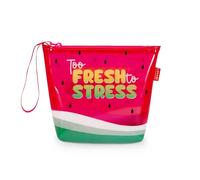 Legami - Bolso de Playa para Mujer, de Mano con Cremallera y asa Lateral, Bolsa para Traje de baño y Accesorios de Playa, Bolso de Playa, Ideal para niñas y Mujeres, 20 x 16 cm