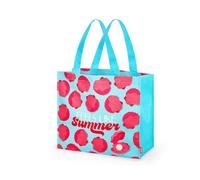 Legami - Bolso de playa para mujer, grande, de material reforzado, con cierre magnético, de transporte, capacidad de carga de hasta 15 kg, 44 x 61,5 cm