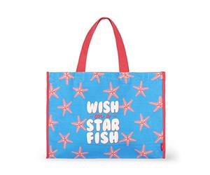 Legami Borsa Mare, Bolsa de playa para mujer, multicolor, talla única, estrella de mar, Talla única