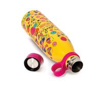 Legami - Hot&Cold, botella térmica de 800 ml, diámetro 8 cm, ligera y resistente, cierre hermético, mango de silicona extraíble, tema Butterfly, Soul full of Sunshine, sin BPA ni ftalatos