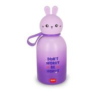 Legami – Botella térmica Hot&Cold BFF Bunny, acero 18/8, 310 ml, cierre hermético, 12h calor/24h frío