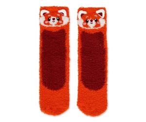 LEGAMI Calcetines antideslizantes Calze Antiscivolo unisex, Red Panda, 35-42