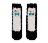 Legami - Calcetines antideslizantes de Navidad ¡It's a Match!, para niños y adultos,Pingüino, 35-42