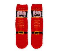 Legami - Calcetines navideños antideslizantes It's a Match, para niños y adultos, tema Nutcracker, 35-42