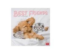 Legami - Calendario 2027 Pared, Best Friends, 12 Meses, 30 x 29 cm