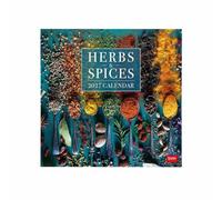 Legami - Calendario 2027 Pared, Herbs & Spices, Calendario de Pared Grande, 12 Meses y Agenda Anual, en 6 Idiomas, Espacio para Notas, Signos del Zodiaco, Fiestas Internacionales, 30 x 29 cm