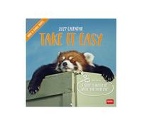 Legami - Calendario 2027 Pared, Take it Easy, 12 Meses, 30 x 29 cm