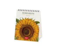 Legami - Calendario de Escritorio 2026, Herbarium, 12 Meses y Planificador Anual, en 6 Idiomas, Signos del Zodiaco, Fiestas Internacionales, 12 X 14,5 Cm