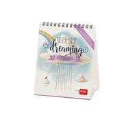 Legami - Calendario de Mesa 2027, Belle Epoque, calendario de escritorio, 12 meses y agenda anual, en 6 idiomas, signos del zodiaco, fiestas internacionales, 12 x 14,5 cm