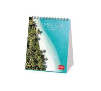 Legami - Calendario de Mesa 2027, Vitamin Sea, 12 meses, 5 cm