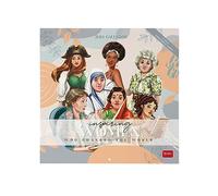 Legami - Calendario de pared 2024, 12 meses y planificador anual, espacio para notas y notas, número de semana, signos del zodiaco y feriados internacionales, celulofanatura individual, 30 x 29 cm