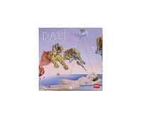 Legami - Calendario de pared 2025, calendario de pared 18 x 18 cm, 12 meses y planificador anual, espacio para notas y notas, 6 idiomas, signos del zodiaco y fiestas internacionales, Dalí